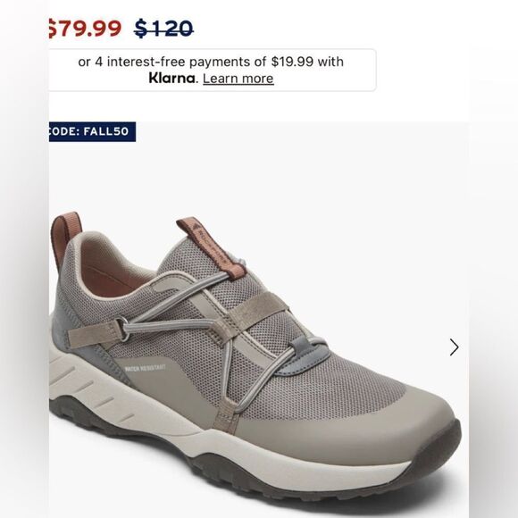 ROCKPORT XCS Spruce Peak with tie free laces/slip on - Picture 4 of 16